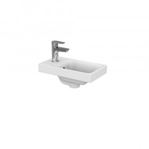 SET 971 Mobilier suspendat Cersanit Moduo cu lavoar, 40 cm, alb - Img 4