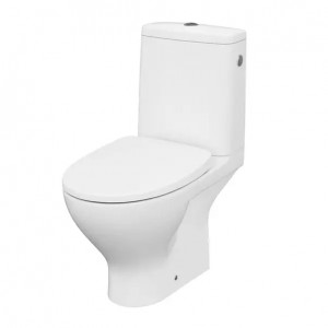 Set vas WC pe pardoseala Cersanit Moduo Clean on 666 rezervor 3/5 l capac slim wrap softclose alb