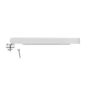Set vas WC stativ Ideal Standard i.life S Compact rimless cu rezervor pe colt si capac inchidere normala, alb lucios - Img 4