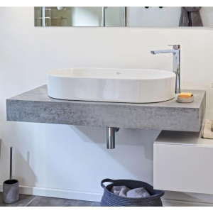 SUPORT PENTRU LAVOAR ADAPTO 850X505X120 GRI PIETRIS - Img 4
