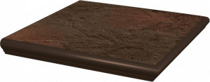 Treapta Klinker colt Paradyz Semir brown Kapinos stopnica narozna 33x33 cm - Img 2
