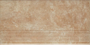 Treapta Klinker Paradyz Ilario beige stopnica prosta 30x60 cm