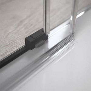 Usa de nisa glisanta Radaway Idea Black DWJ 140 cm, deschidere dreapta - Img 4