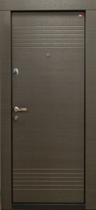 Usa metalica apartament 103, dreapta, frasin grafit, 86x202 cm + accesorii