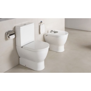 Vas WC Emma rounded BTW compact alb  - Img 5