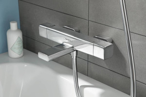 Baterie cada termostatica Hansgrohe Ecostat E, crom - Img 4
