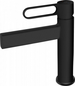 Baterie lavoar FDESIGN Zaffiro, negru mat