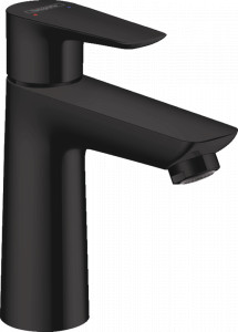 Baterie lavoar Hansgrohe Talis E 110 cu ventil Pop-Up, negru mat
