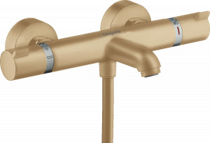Baterie termostatica cada Hansgrohe Ecostat Comfort, bronz periat