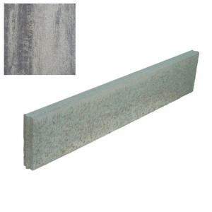 Bordura Semmelrock 100x5x20 cm, grafit nuantat