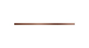 Brau Tubadzin Steel Copper 2 74.8x2.3 cm