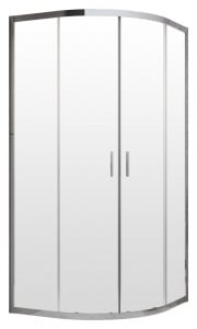 Cabina dus semirotunda Radaway Alienta A, usi culisante, 80x80 cm