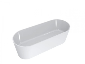 Cada baie freestanding Miraggio Providence, compozit, 170x70 cm - Img 2