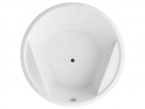 Cada baie Radaway Meteora, acril, Ø160 cm