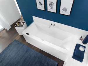 Cada baie rectangulara Villeroy&Boch Squaro Edge 12, quaryl, 170x75 cm - Img 4