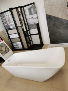 Cada freestanding dreptunghiulara 9013, acril, 170x80 cm - Img 6