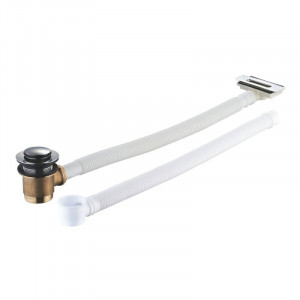 Cada freestanding Hatria Tiberis, acril, 170x78 cm, alba - Img 2