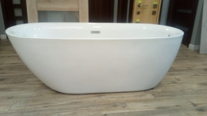 Cada freestanding ovala 7123, acril, 170x75 cm - Img 3