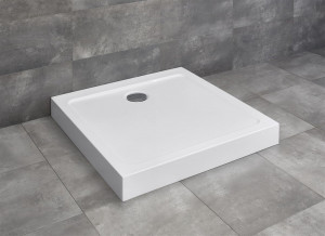 Cadita dus patrata Radaway Doros C Compact 90x90 cm