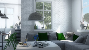Caramida aparenta Stegu Loft 1, white (0.6 m2) - Img 2