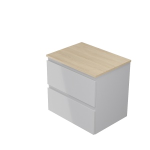 Dulap pentru lavoar Cersanit MODUO 80 cm, alb - Img 2