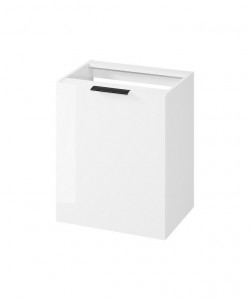 Dulap suspendat Cersanit City 60 pentru blat cu sertar cos rufe, alb