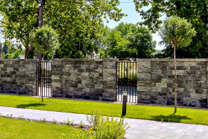 Element gard Viastein Avangard 40x20x16 cm, mokka - Img 3