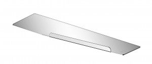 Etajera FDESIGN Piazza 40 cm, crom