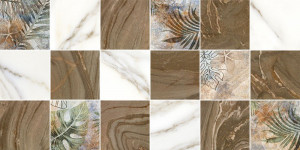 Faianta decor Kai Portobello Squares 30x60 cm, brown