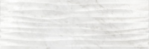 Faianta Kai Bianco Onda 25.5x75.5 cm, white
