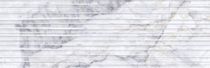 Faianta Kai Gioia Lines 24.4x74.4 cm, white - Img 9