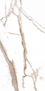 Gresie Kai Ceramics Orobianco White 60x120 cm R, mata - Img 2