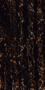 Gresie portelanata, rectificata, Golden Portoro 60x120 cm, High glossy - Img 3