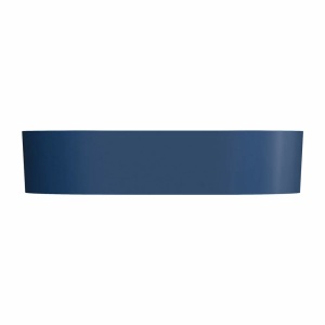 Lavoar compozit cu montare pe blat, Foglia Evo 60x40 cm, albastru mat - Img 3