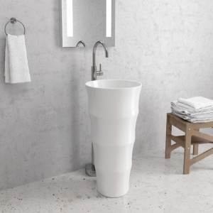 Lavoar freestanding Fluminia Novicia 42x42xH83 cm