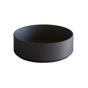 Lavoar pe blat Nofer Roll 36x36x12 cm, negru mat