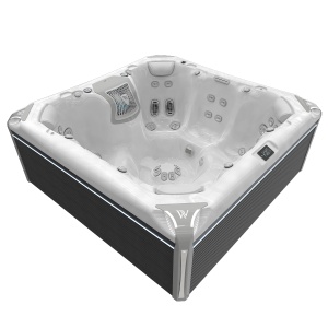 Minipiscina jacuzzi Wellis Elbrus Life Deluxe, 7 locuri, 236x236x95 cm - Img 2