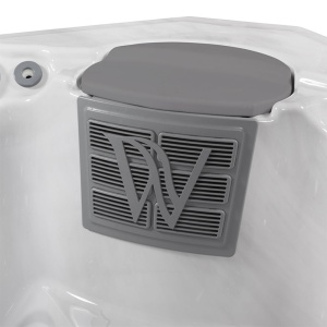 Minipiscina jacuzzi Wellis Palermo CityLife Deluxe, 5 locuri, 218x218x90 cm - Img 4