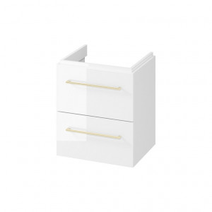 Mobilier suspendat Cersanit Larga pentru lavoar 50x38 cm, alb - Img 5