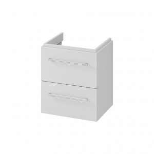Mobilier suspendat Cersanit Larga pentru lavoar 50x38 cm, gri - Img 3
