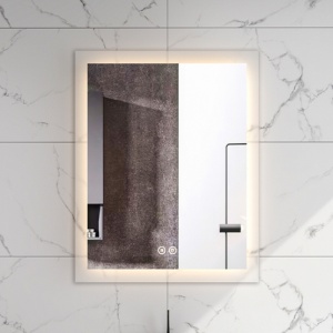 Oglinda cu iluminare LED Fluminia Miro 60, 3 culori, dezaburire, 60 cm