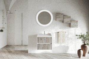 Oglinda cu iluminare LED Savini Due SPR201, Ø75 cm - Img 4