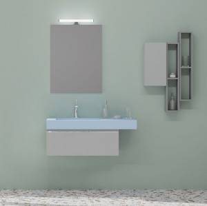 Oglinda cu lampa Savini Due 210/EL, 60x80 cm, reversibila - Img 2