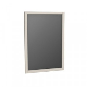 Oglinda cu rama Oristo Montebianco 60x80 cm, sand mat
