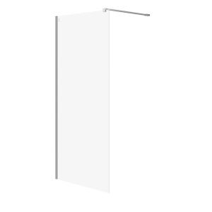 Paravan dus Walk-In Cersanit Mille sticla 8 mm, profil crom