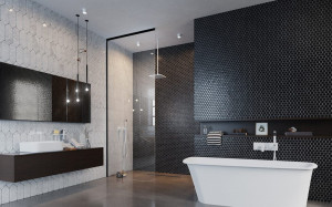 Paravan dus Walk-In Radaway Modo X Black II 110xH200 cm, sticla 8 mm - Img 4