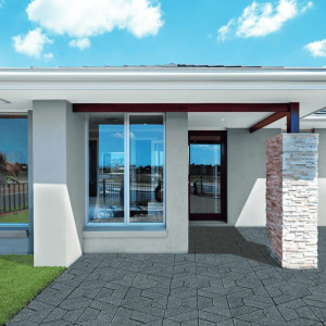 Pavaj beton rezidential Semmelrock Vitralio 30x13x6 cm, granit inchis - Img 2