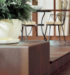 Pervaz Klinker Paradyz Cloud brown 13.5x24.5 cm - Img 2