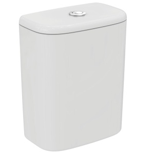 REZERVOR WC TESI, 3/6 L, ALIMENTARE INFERIOARA, ALB MAT - Img 3