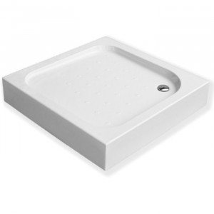 Set cabina de dus Radaway Alienta C800 cu cadita Tinos A Compact 80x80 si Sifon PB50T - Img 3